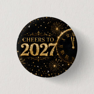 Badge Rond 2,50 Cm À 2027, santé !