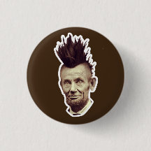 Abe avec un bouton de Mohawk