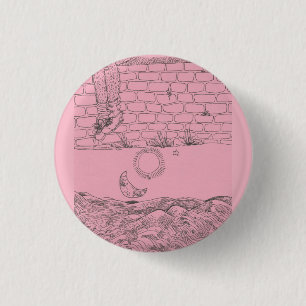 Badge Rond 2,50 Cm Accrocher sur le Pin de