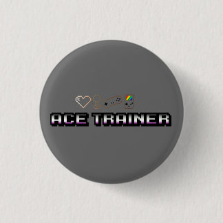 Badge Rond 2,50 Cm Ace Trainer Gaymer