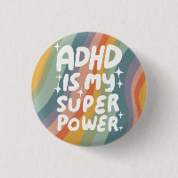 ADHD est ma superpuissance Fun Bulle Lettres color