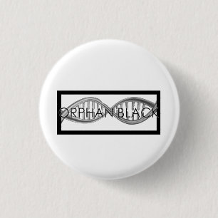 Badge Rond 2,50 Cm ADN tirée par la main