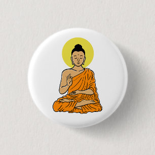 Badge Rond 2,50 Cm Aimant bouddha