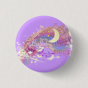 Badge Rond 2,50 Cm Aimant rond de Colorsplash de berceuse de