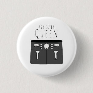 Badge Rond 2,50 Cm Air Fryer Queen