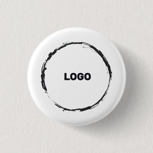 Badge Rond 2,50 Cm ajouter votre logo dans un (Devant)