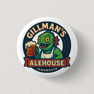 Badge Rond 2,50 Cm Alehouse de Gillman - Tapro la plus amicale d'Inns
