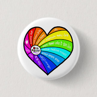 Badge Rond 2,50 Cm All You Need is Love