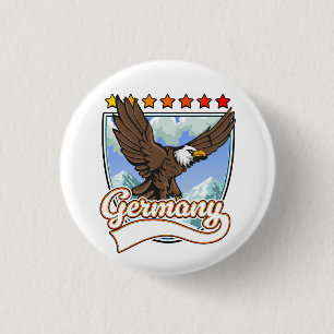 Badge Rond 2,50 Cm Allemagne
