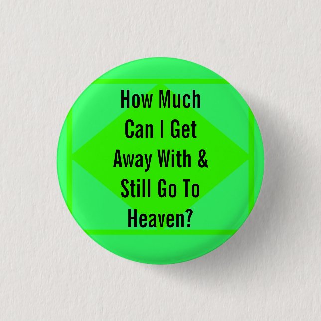 Badge Rond 2,50 Cm Aller au ciel (Devant)