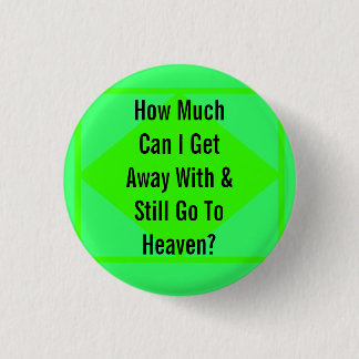 Badge Rond 2,50 Cm Aller au ciel