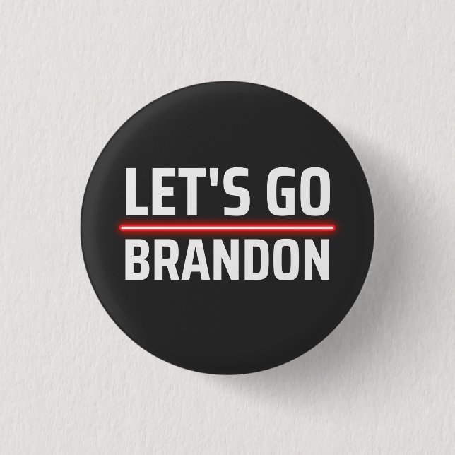 Badge Rond 2,50 Cm allons à brandon (Devant)