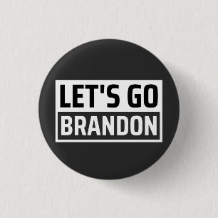 Badge Rond 2,50 Cm allons à brandon