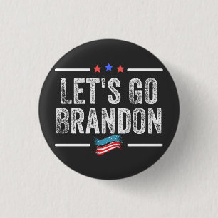 Badge Rond 2,50 Cm Allons Brandon