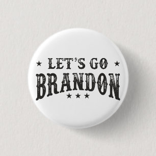 Badge Rond 2,50 Cm Allons Brandon