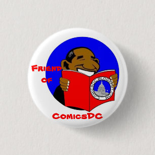 Badge Rond 2,50 Cm Ami d'insigne de ComicsDC (conception 2)