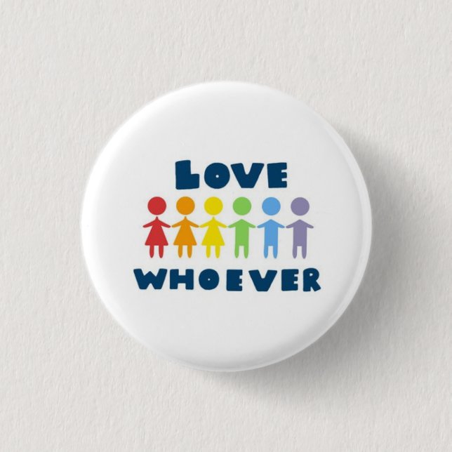 Badge Rond 2,50 Cm Amour celui qui (Devant)