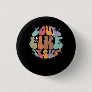 Badge Rond 2,50 Cm Amour Comme Jésus Religieux Dieu Paroles chrétienn