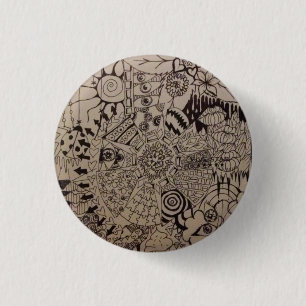 Badge Rond 2,50 Cm Amusement de Sharpie