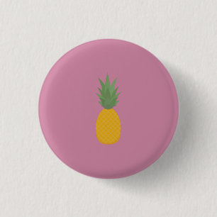 Badge Rond 2,50 Cm Ananas