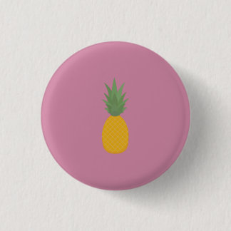 Badge Rond 2,50 Cm Ananas