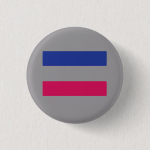 Badge Rond 2,50 Cm Androgyne