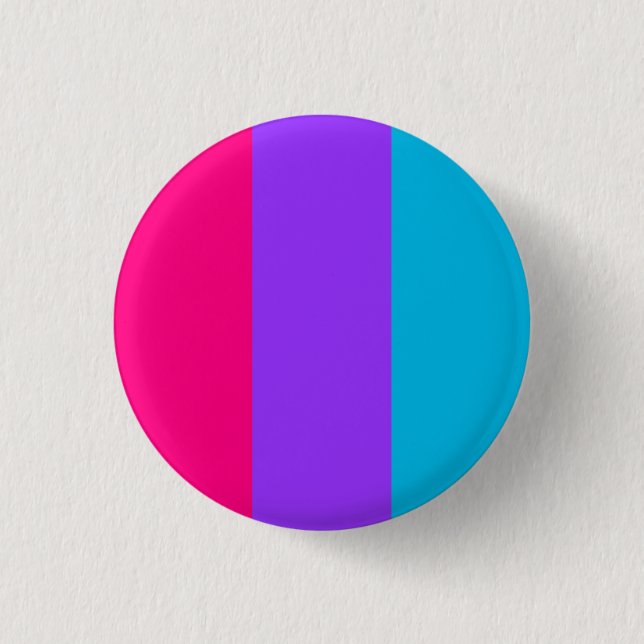 Badge Rond 2,50 Cm Androgynous Pride Button (Devant)
