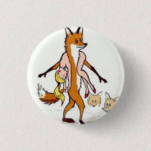 Badge Rond 2,50 Cm animal fur