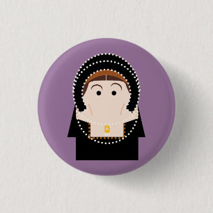 Badge Rond 2,50 Cm Anne Boleyn