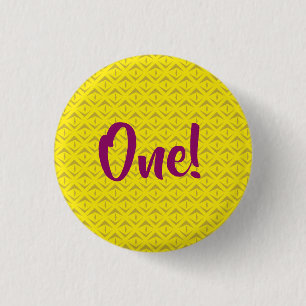 Badge Rond 2,50 Cm Anniversaire de l'ananas mignonne fête de l'enfant
