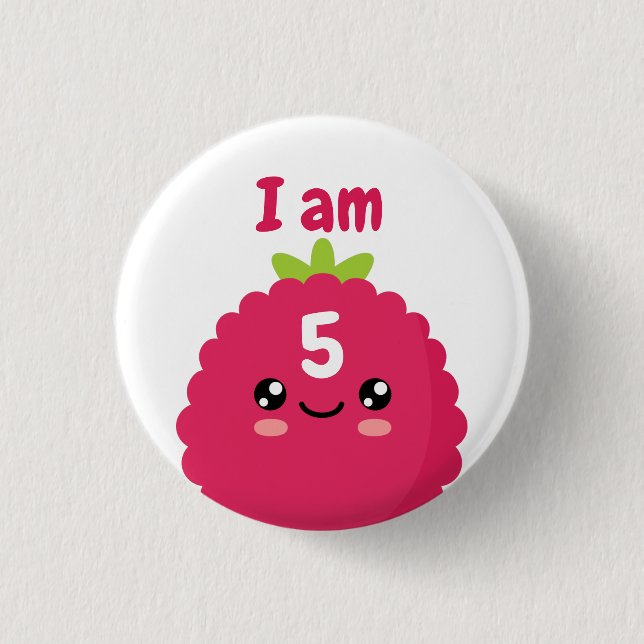 Badge Rond 2,50 Cm Anniversaire enfant (Devant)