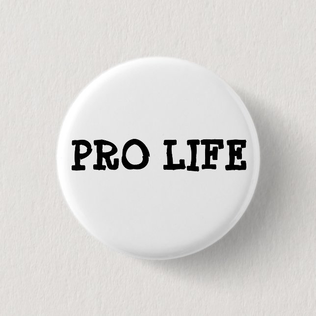 BADGE ROND 2,50 CM ANTI-AVORTEMENT (Devant)
