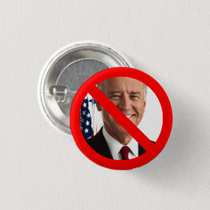 Badge Rond 2,50 Cm Anti Joe Biden