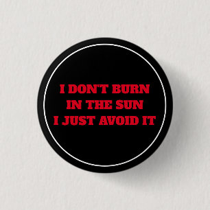 Badge Rond 2,50 Cm Anti-Sun