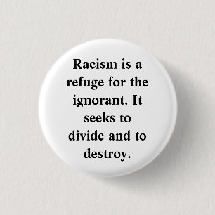 BADGE ROND 2,50 CM ANTIRACISME