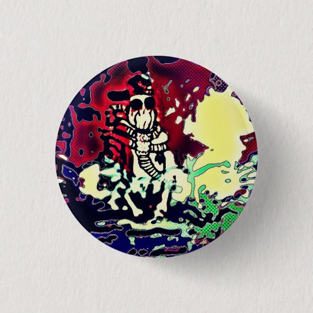 Badge Rond 2,50 Cm Apocalypse (Devant)