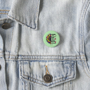 Badge Rond 2,50 Cm Apprendre Moderne À Partir Des Citations Hier Nom 