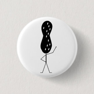Badge Rond 2,50 Cm arachide-tête