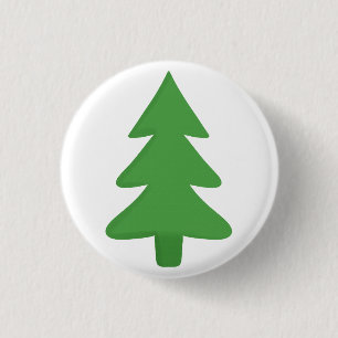 Badge Rond 2,50 Cm Arbre