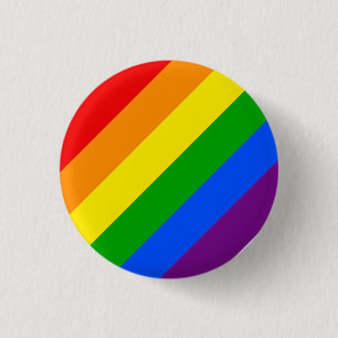 BADGE ROND 2,50 CM ARC-EN-CIEL