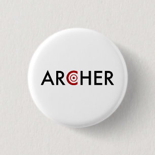 Badge Rond 2,50 Cm Archer