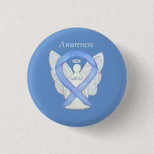 Badge Rond 2,50 Cm ARFID (Trouble alimentaire) Sensibilisation Ruban