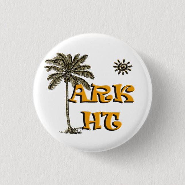 Badge Rond 2,50 Cm ARK HT Tropical pin (Devant)