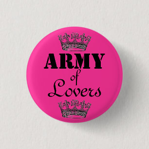 Badge Rond 2,50 Cm Armée des amants