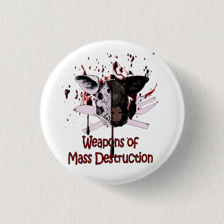 Badge Rond 2,50 Cm Armes de bouton de destruction massive
