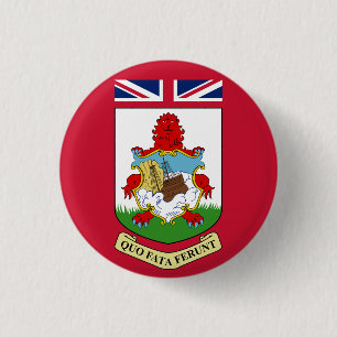 Badge Rond 2,50 Cm Armoiries des Bermudes