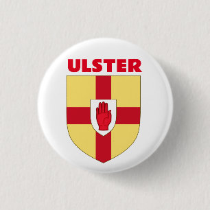 Badge Rond 2,50 Cm Armoiries d'Ulster