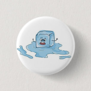 BADGE ROND 2,50 CM ARRÊTER LA GLACE ARRÊTER LE FASCISME