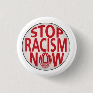 Badge Rond 2,50 Cm Arrêtez les personnes étant racistes