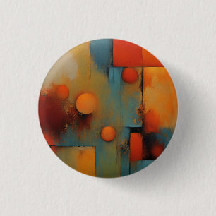 Badge Rond 2,50 Cm art Abstrait